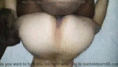 Slut Wife Creampie After Getting Her Pussy Demolished B