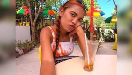 Thai amateur girlfriend had a big ass and was ready for boyfriends big dick