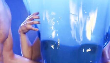 Abella Danger is rubbed with oil and fucked by Markus Dupree