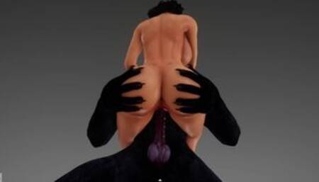 Gorgeous Babe Fucks Big Bad Wolf | Big Cock Monster | 3D Porn Wild Life