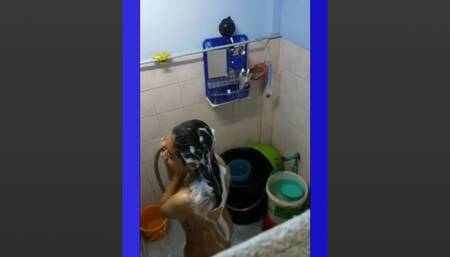 Asian, voyeur, peep, spy, hidden, hiShanghai Shower Spy