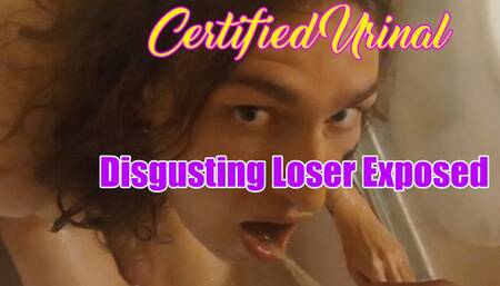 Tranny Slut Katherine Gailey Drinking Piss Exposure