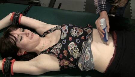 New girl Penelope's ticklish Bellybutton! Amanda "I love when new girls come in!"