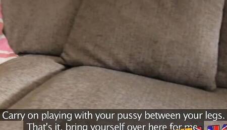 Naughty babe gets her tight puss destroyed with boyfriend's pecker