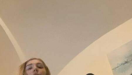 Beg me to sniff my sweaty socks