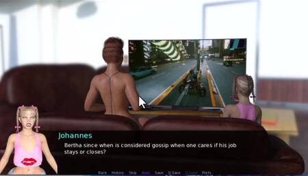 Futa groves # 6 - Emma and Johannes went to the gym ... Johannes gave Yoko a blowjob ... Johannes did some cosplay with Rose.