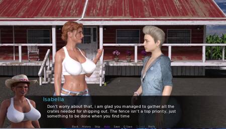 Futa groves # 3 - Johannes gave Eva a blowjob Cynthia saw it ... Johannes went to the gym.