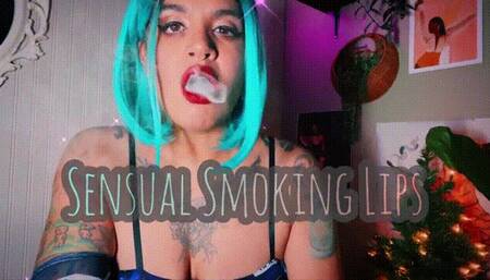 Sensual Smoking Lips