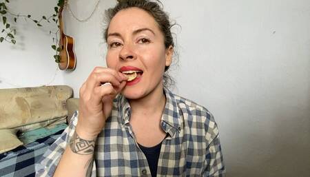 burping while eating