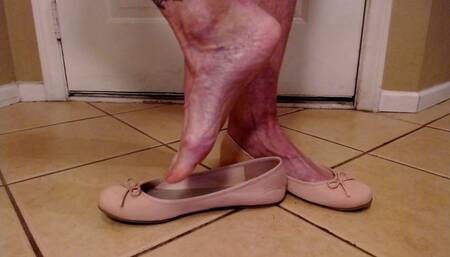 Dipping In New Blush Ballet Shoes