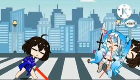 Chara x betty noir / frisk x anna