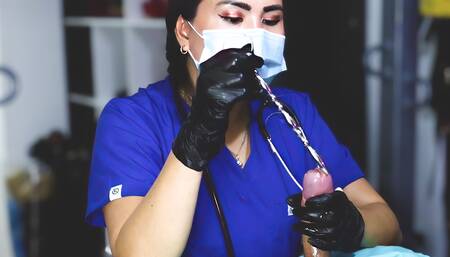 Femdom medical CBT by nurse DominaFire 2/2