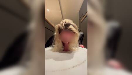 french Perverse crushes her husband's cock with her thigh high boots then she rewards him