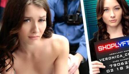 Tiny and lazy teen thief busted stealing