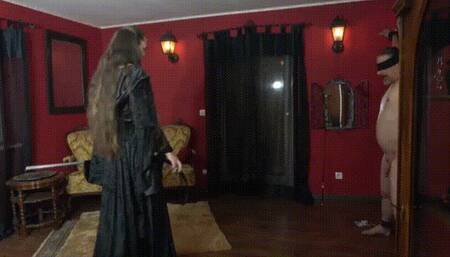 The Dragonlady plays with her slave 2 (1080) (WMV) BDSM, Femdom, Slave Training with The Dragonlady