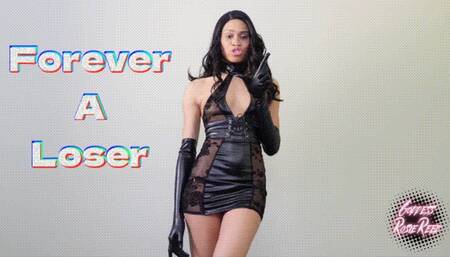 Forever A Loser- Bratty Goddess Rosie Reed Humiliates Your Loser Ass While Wearing A Sexy Tight Black Dress- You're A Total Loser For This Hot Ebony Femdom Brat- 1080p HD