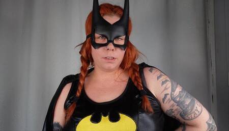 Batgirl GROWTH from POV Supervillian Serum MP4 1080 Fishnet Pantyhose Destruction