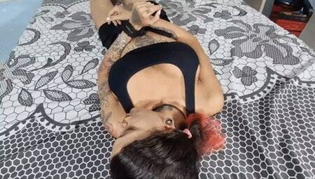 Farting milf interracial, by Veronica Liss and Kqueen, (cam by Manu) full HD