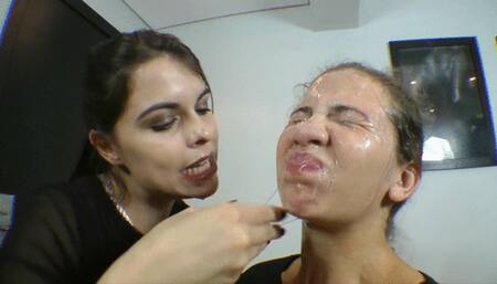SEVERAL PUNISHMENT LICK YOUR FACE WITH EXTREME SPIT - TOP GIRL DEMI DEVASSA - CLIP 4 HD - KC 2023!!!