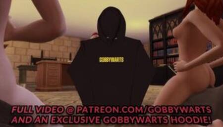 Domindore's Office - Gobbywarts//School of Sexcraft and Wickedry//SIMS 4//Harry Potter Rule 34 Porn