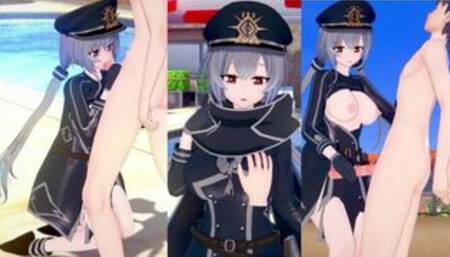 【エロゲーコイカツ！】遊戯王 閃刀姫-ロゼ3DCG巨乳アニメ動画[Hentai Game Koikatsu!sunshine YuGiOh! Sky Striker Ace-Roze]