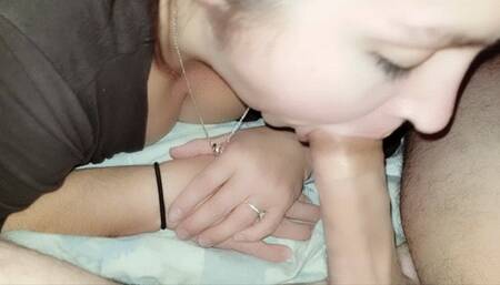 Sexy BBW Licks Cum Out of Her Hand - Remaster