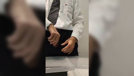 Great office cumshot