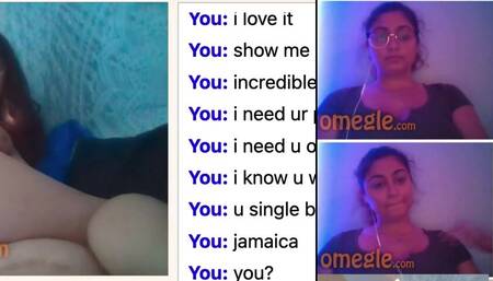 Canadian Indian wh0re has BBC fetish on OMEGLE