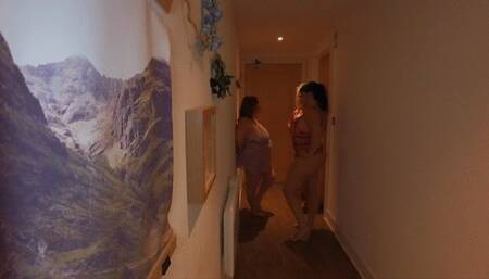 Catching Nerd Flatmate Jerking Off