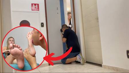 The neighbor Angel's shoes