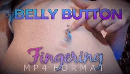 Long Dangle Ring Belly Button Fingering (HD) MP4