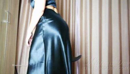 FINANCIAL BLACKMAIL SATIN GODDESS