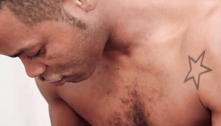 Black couple is oiled up while fucking in this steamy video