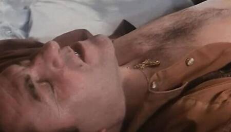 Moana Pozzi is undressed and fucked in this vintage sex video