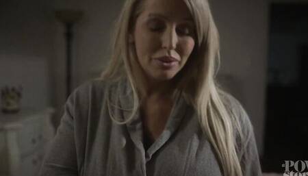 Slutty blonde Alura Jenson is spanked and fucked to the balls