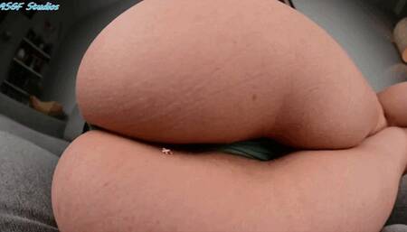 Tilly McReese asshole has a little visitor! - MOV