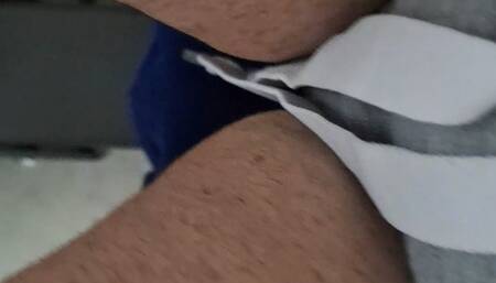 UP CLOSE BIG FRECKLED THIGHS ROWING