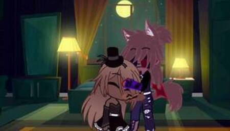 My oc Fuck Fnia Freddy and my friend oc