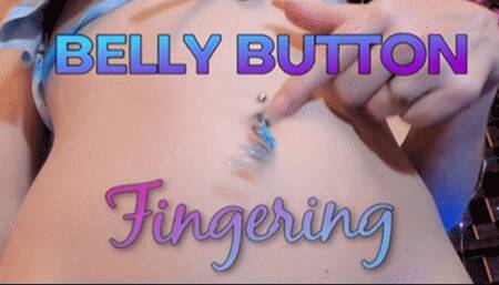 Long Dangle Ring Belly Button Fingering (HD) WMV