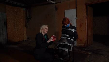 2300 Amber and Roxie in Bunny Investigates THE GRABBER