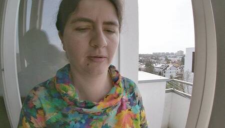 Smoking bubbles and smoke into your face, spitting too