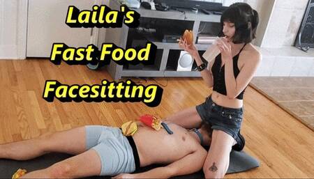 Laila's Fast Food Facesitting - 720