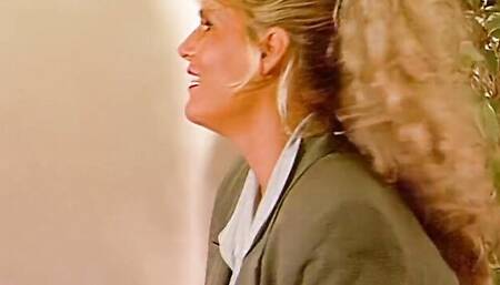 Classic porn video shows some horny MILFs in hardcore action