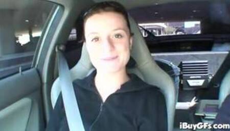 Bikini babe toyed in her hot round booty