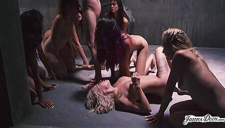 Carmen Calloway, Vyxen Steel And Trinity St Clair In Natural Tits Trailer