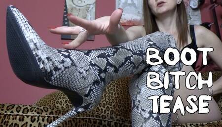 Boot Bitch Tease