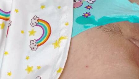 An older man uses a teenage camel toe