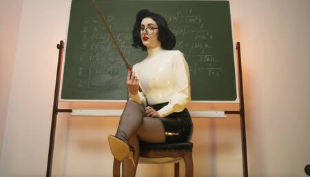 POV: Foot fetish after class (4K)