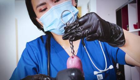 POV medical femdom by Domina Fire