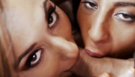 Reena Sky and Stacy Jay are happy to share that hard pecker